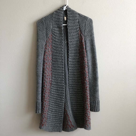 Anthropologie Moth Honeycomb Stitch Cardigan S EUC - Picture 2 of 6